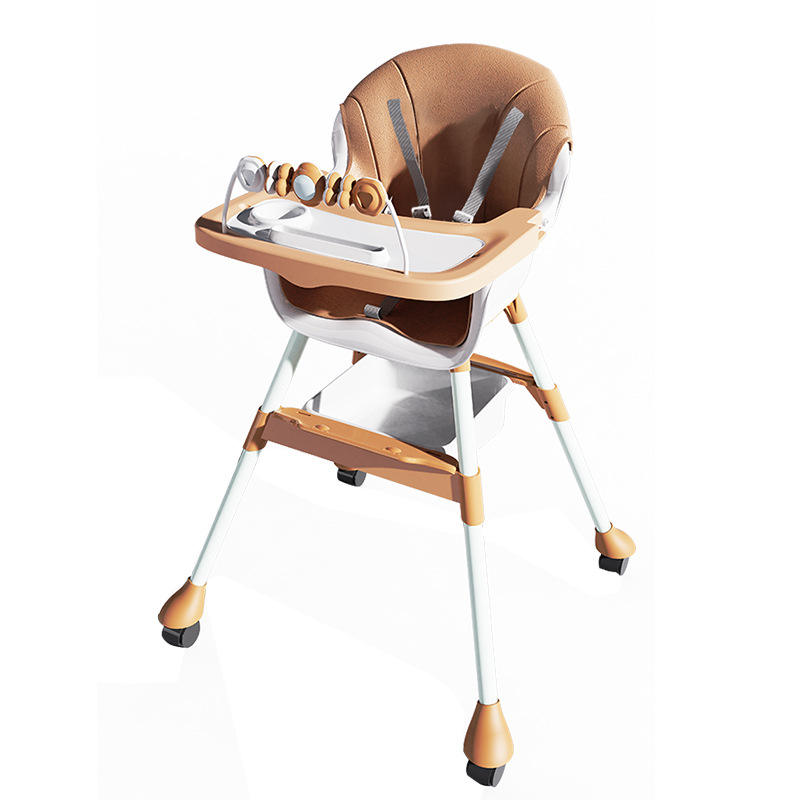 Baby 6 months onwards Booster Seat With Compact Folding Made Of Durable Feeding Eating Chair With Toy High chair