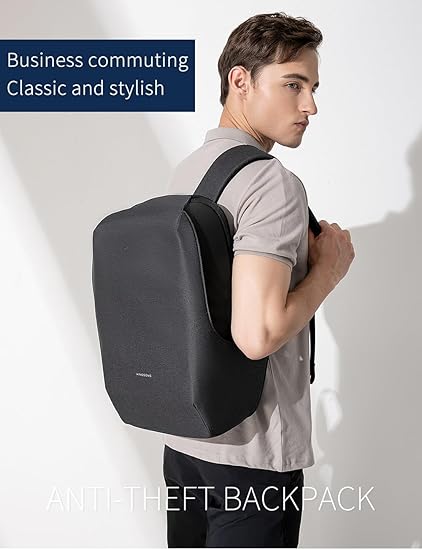 Kingsons 23L sleek business laptop backpack - KS3223W ideal for school college office work gifthim gifther