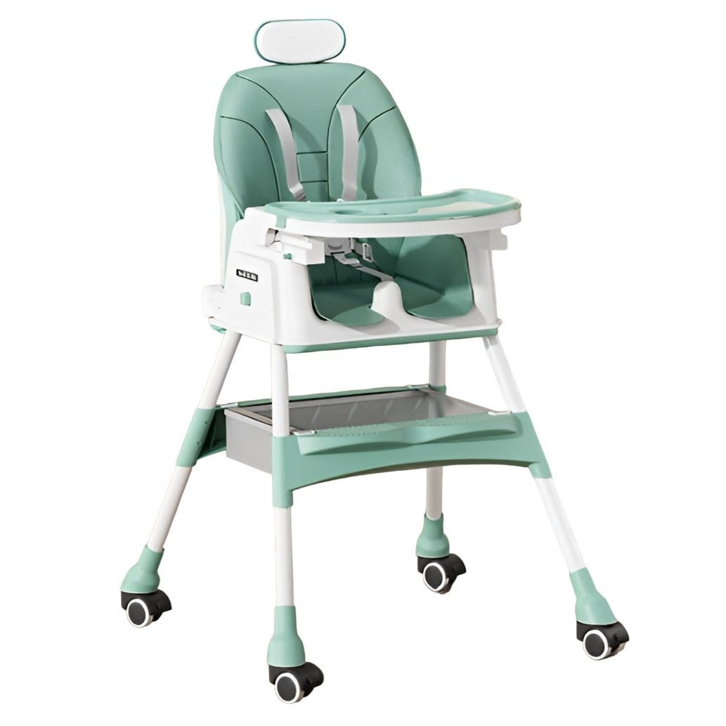 Multi-Functional Feeding Chair for Baby 6 months onwards Green High Chair