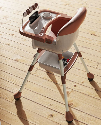 Baby 6 months onwards Booster Seat With Compact Folding Made Of Durable  Feeding Eating Chair With Toy High chair