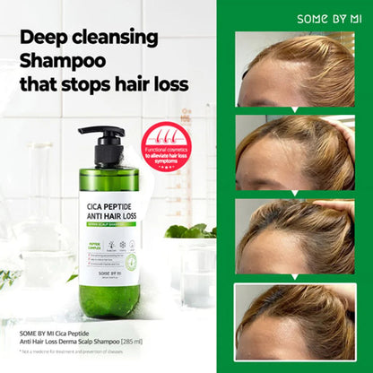 SOME BY MI Cica Peptide Anti Hair Loss Derma Scalp Shampoo 285ml