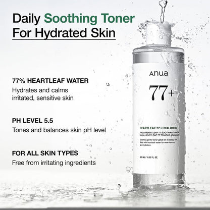 ANUA Heartleaf 77% Soothing Toner 250ml Anua