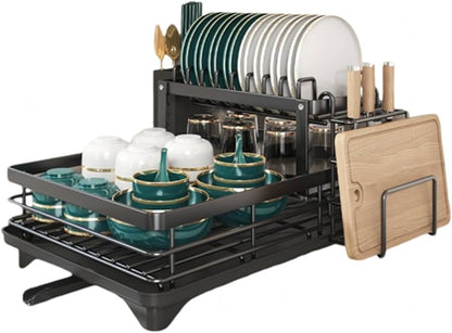 2 Tier dish rack kitchen accessories ideal for gifts