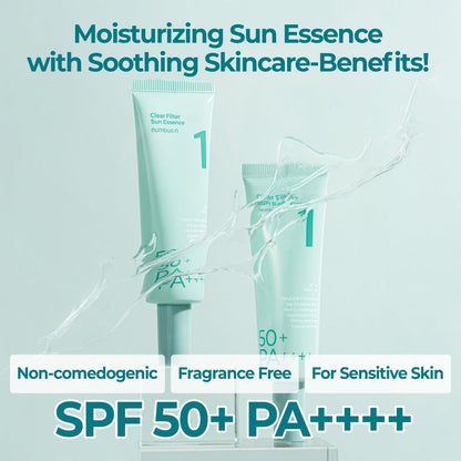 Numbuzin No.1 Clear Filter Sun Essence SPF50+ PA+ 50ml