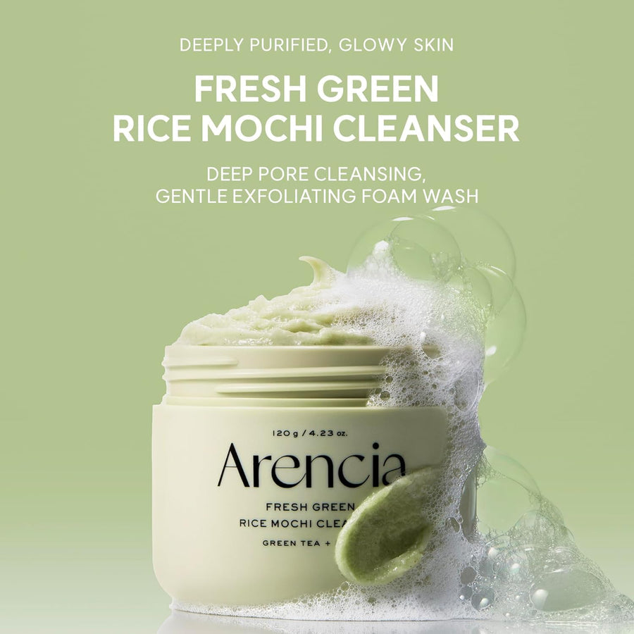 Arencia Fresh Green Rice Mochi Cleanser 120g
