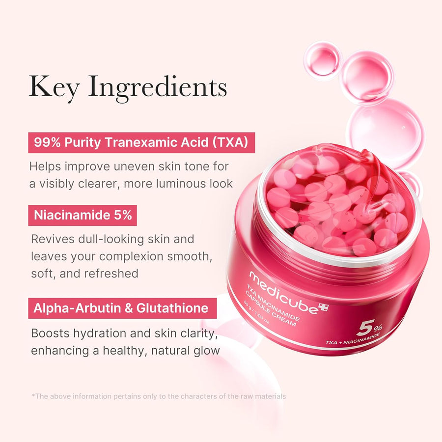 Medicube TXA Niacinamide Capsule Cream 55g Medicube