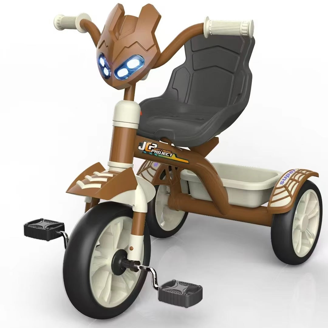 Spiderman Style Kids Tricycle with light ideal for toddlers above 3 years gifts birthdays sale offer