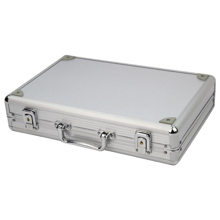 Aluminum Alloy Watch Box 32 Grids Aluminum Alloy Watch Display Suitcase Storage Box Travel Watch Organizer Case Collection sale offer
