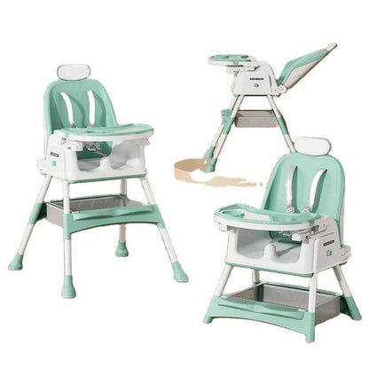 Multi-Functional Feeding Chair for Baby 6 months onwards Green High Chair