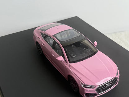 Pink Audi model car ideal for gifts , photoshoots