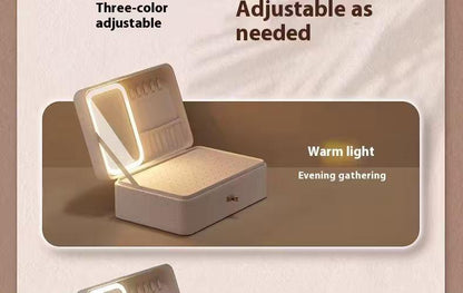 Multi Purpose Jewellery Collection Storage Organizer with mirror