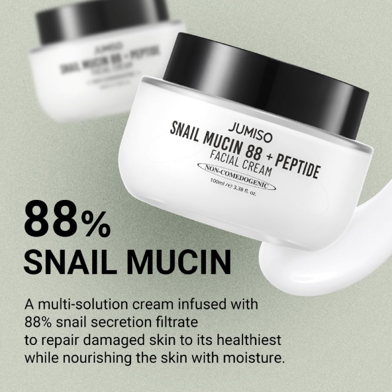 JUMISO Snail Mucin 88 + Peptide Cream
