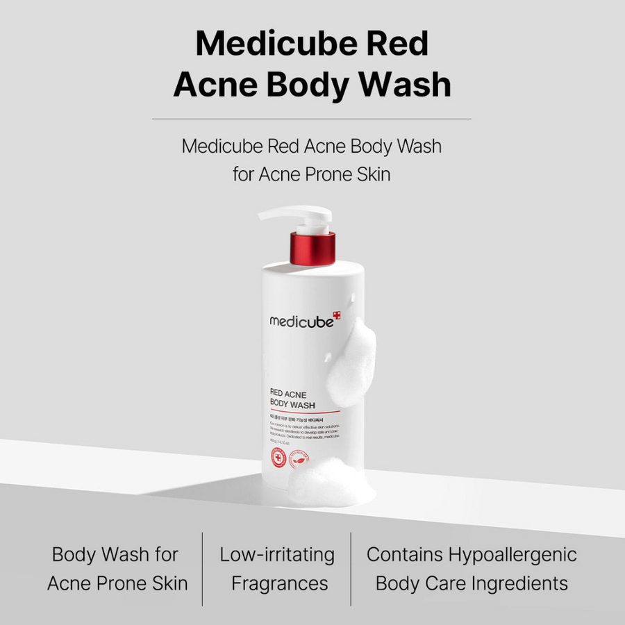 Medicube Red Acne Body Wash 2.0 400ml
