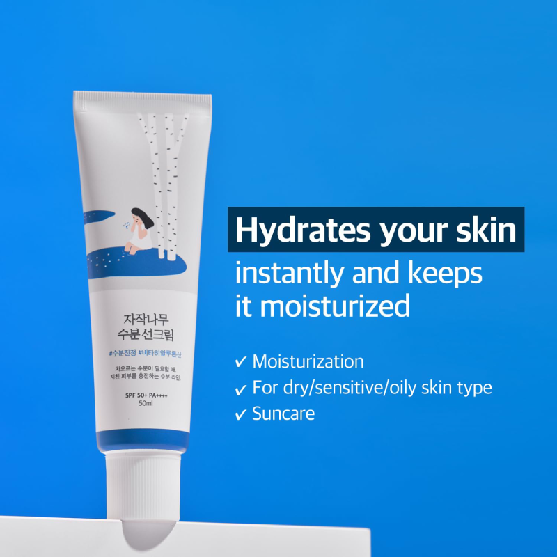 ROUND LAB Birch Juice Moisturizing Sun Cream 50ml