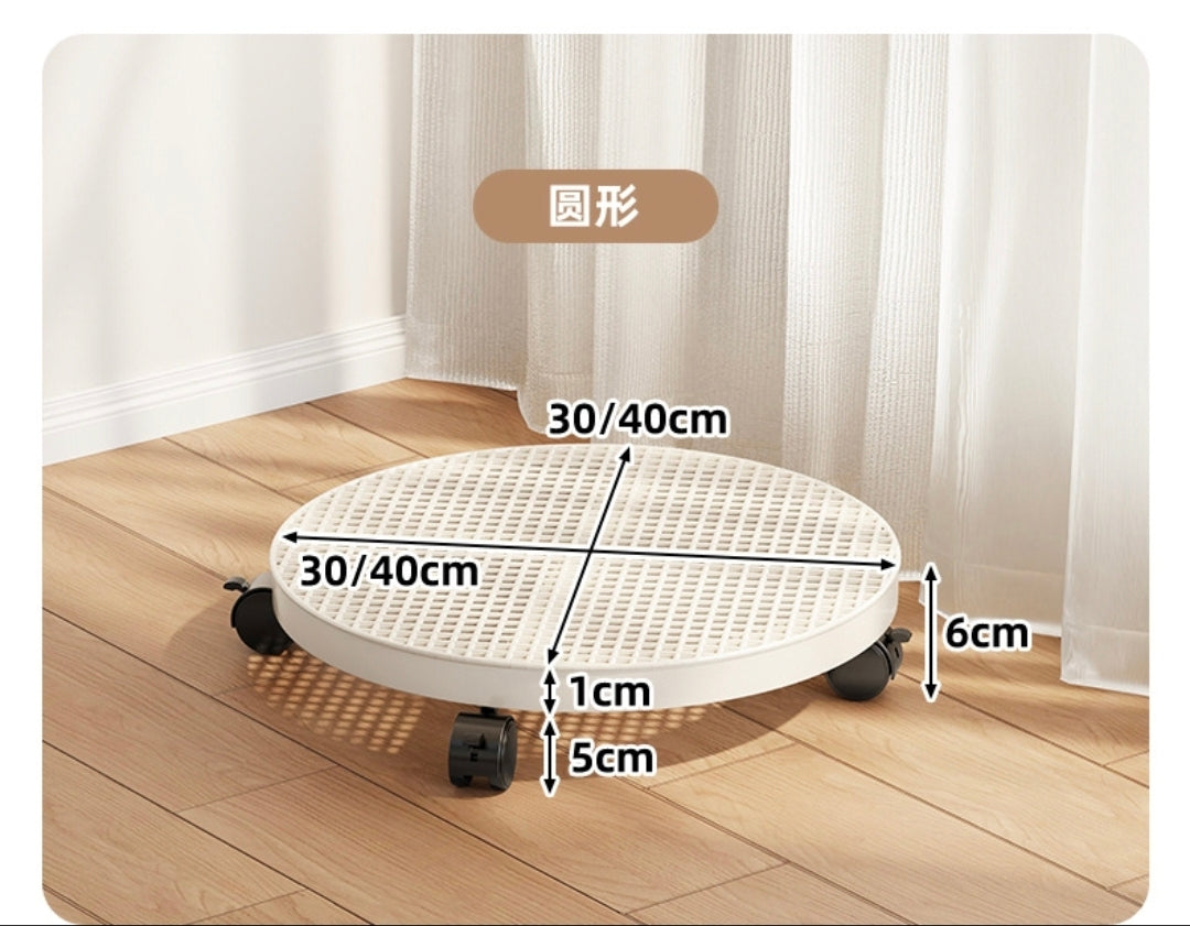 Heavy duty plants gas cylinder wagon cart black moving tray