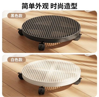 Heavy duty plants gas cylinder wagon cart black moving tray