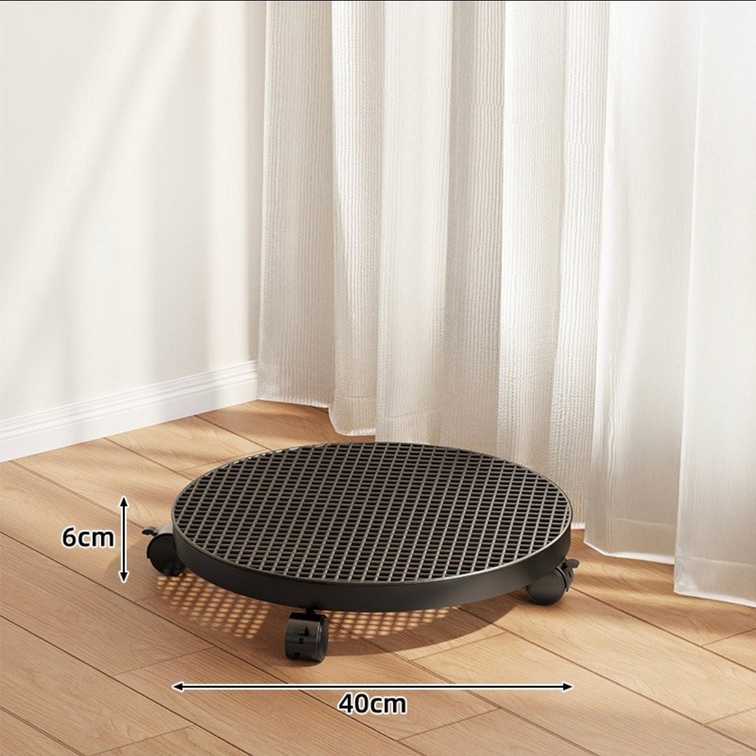 Heavy duty plants gas cylinder wagon cart black moving tray