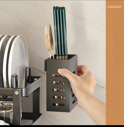 2 Tier dish rack kitchen accessories ideal for gifts