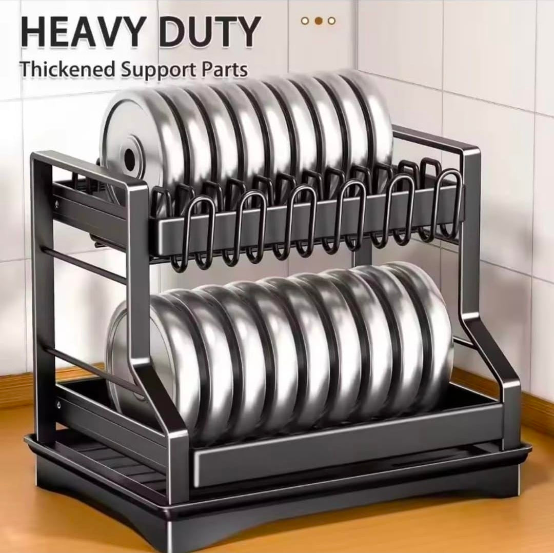 High quality kitchen dish bowl drainer rack with drain basket dish chopsticks knife fork water cup storage rack