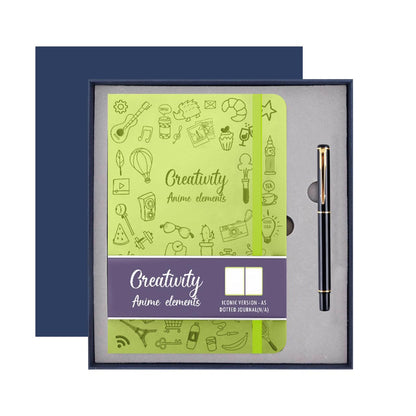Journal Notebook with Pen ideal for gifts birthdays office party colorful giftset school teachers