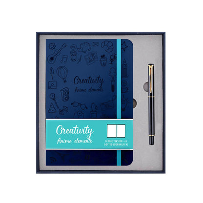 Journal notebook with Pen ideal for gifts birthdays office party colorful giftset school teachers