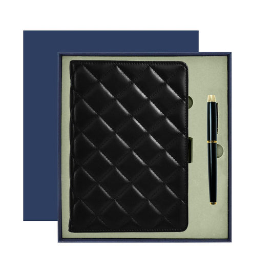 Journal notebbok 2 in 1 with a pen giftset ideal for office party friends colleagues sale offer