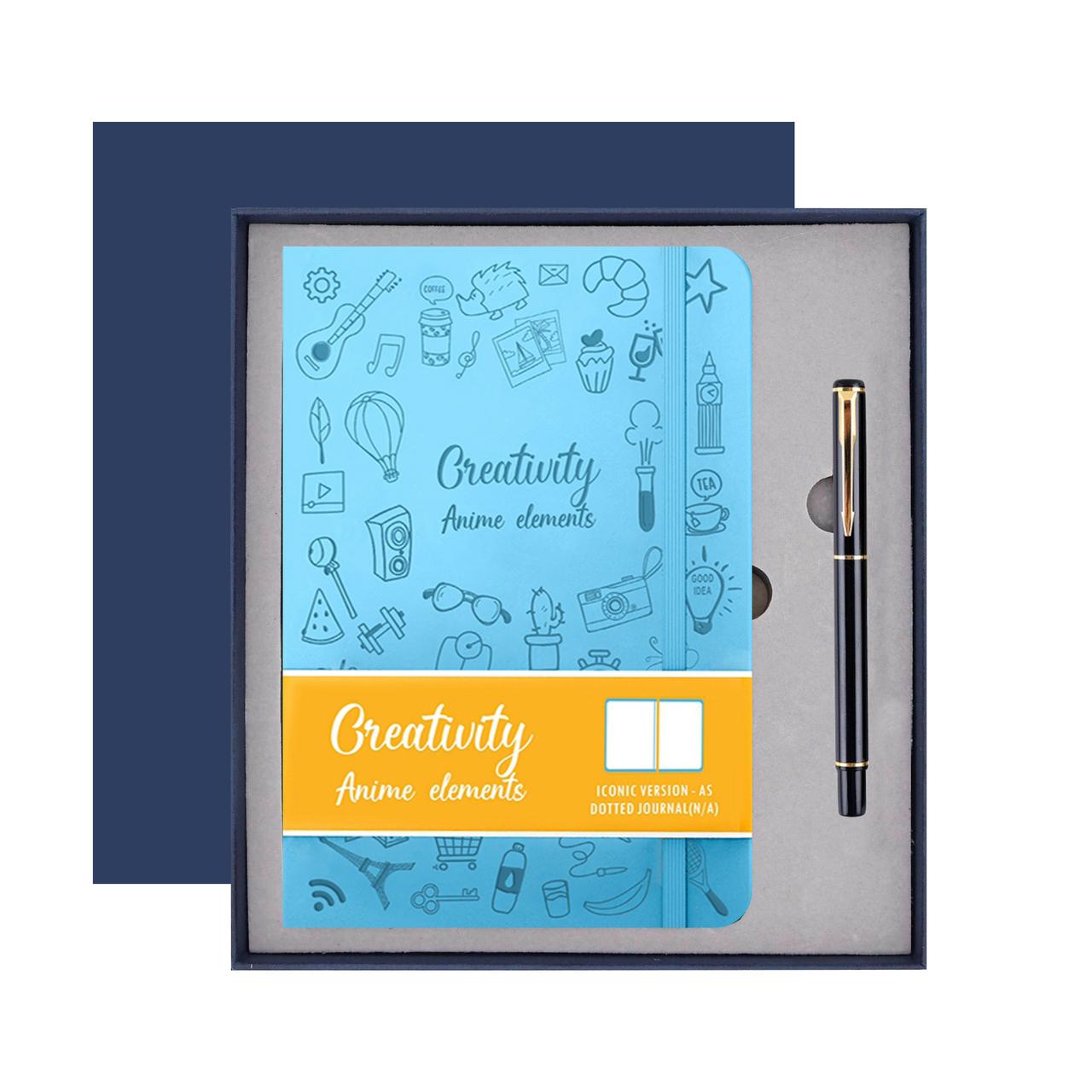 Journal Notebook with Pen ideal for gifts birthdays office party colorful giftset school teachers