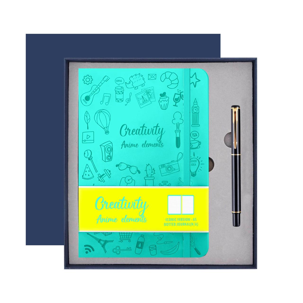 Journal Notebook with Pen ideal for gifts birthdays office party colorful giftset school teachers