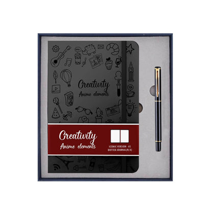 Journal notebook with Pen ideal for gifts birthdays office party colorful giftset school teachers